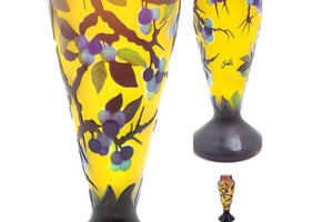 Second Look: Emile Galle French Cameo Glass Vase