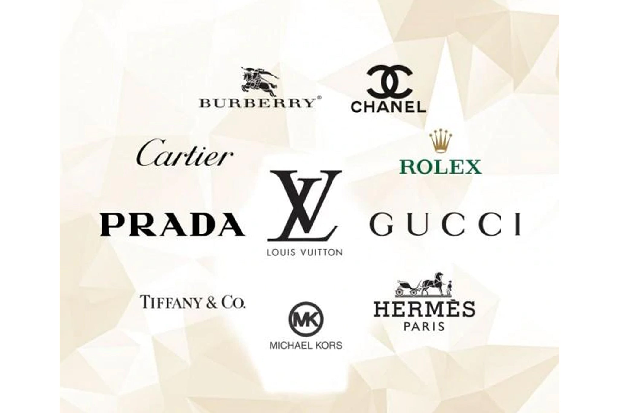 Brands, Louis Vuitton, Gucci, Chanel, Christian Dior