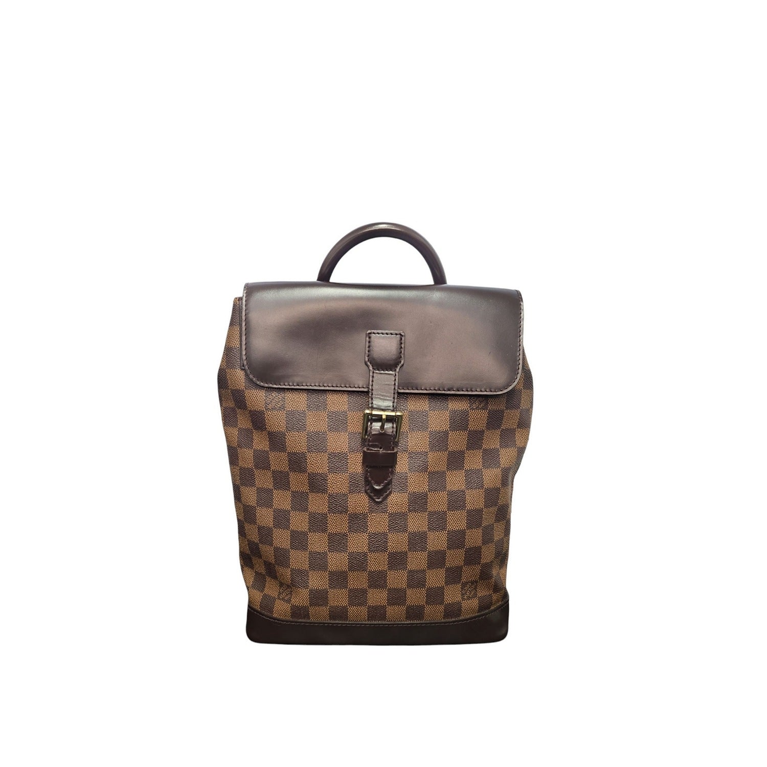 Louis Vuitton Vintage 90s Damier Ebene Soho Backpack