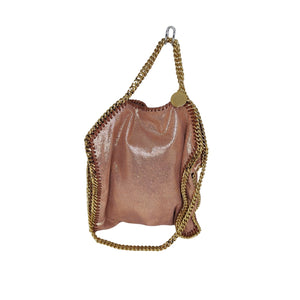 Stella McCartney Falabella Shimmer Fold-Over Tote Bag