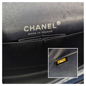 Chanel 2006 Patent Calfskin Classic Rectangle Mini Double Flap