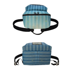 louis vuitton backpack blue and white LOUIS VUITTON Discovery Backpack Gradient Blue Autres Toiles