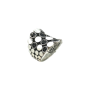 Boutons De Manchette John Hardy - Or 18 Carats Et Argent Sterling 925, Occasion, Smoking