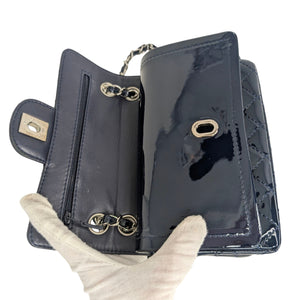 Chanel 2006 Patent Calfskin Classic Rectangle Mini Double Flap