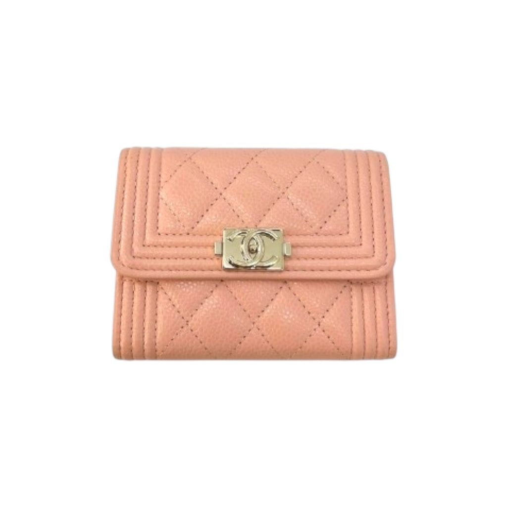 Chanel Interlocking CC Trifold Wallet - TheRelux.com