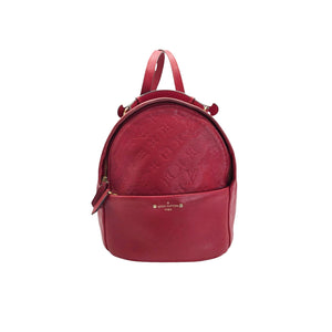 louis vuitton backpack red Louis Vuitton Empreinte Sorbonne Backpack