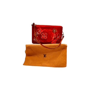 Louis Vuitton Vernis Lexington Fleurs Pochette - TheRelux.com