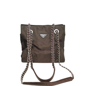 ショルダーバッグ PRADA TESSUTO NYLON CHAIN SHOULDER BAG s-l400.jpg