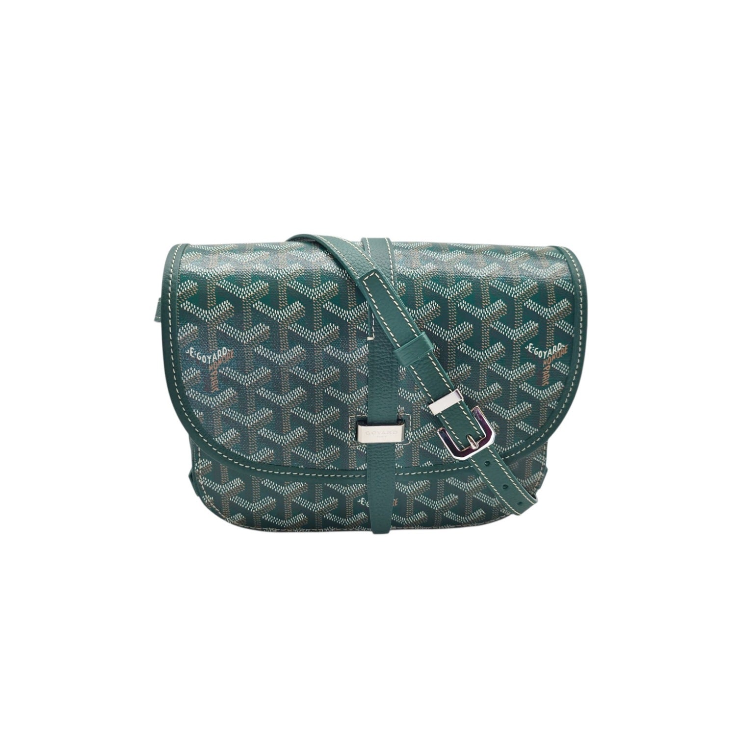 Goyard Goyardine Belvedere PM Crossbody Messenger Bag