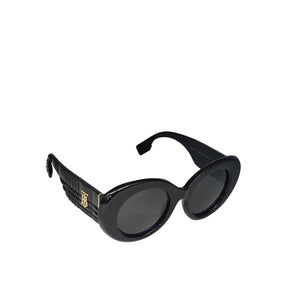 Burberry Margot Oversized Round Sunglasses- B4370 - TheRelux.com display picture 1