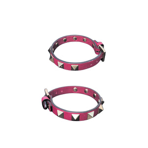 Valentino Garavani Rockstud Leather Bracelet Sz 6.75” - TheRelux.com