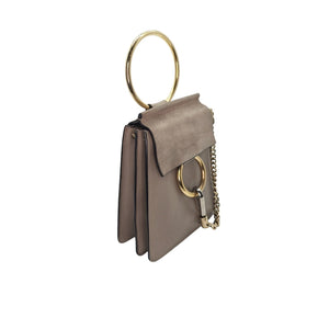 Chloe Calfskin Suede Mini Faye Bracelet Bag - Main Image