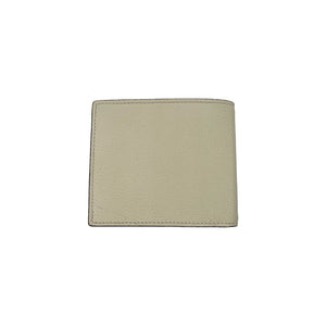 Saint Laurent Men's Leather Bifold Wallet - Ivory/Cream - Size One Size - Multi Choc
