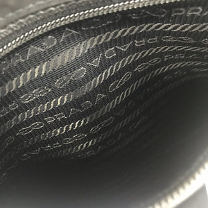 Prada Nylon Vela Tracolla Messenger Bag Black B7372 - TheRelux.com