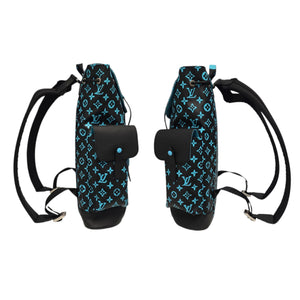 LOUIS VUITTON Christopher mm Black Autres Toiles Monogram