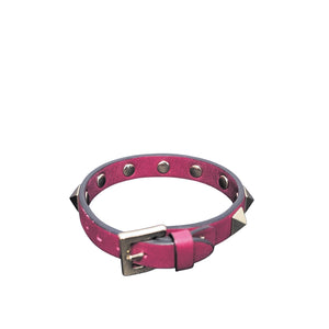 Valentino Garavani Rockstud Leather Bracelet Sz 6.75” - TheRelux.com