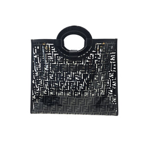 Fendi FF Zucca Runaway Shopper Tote