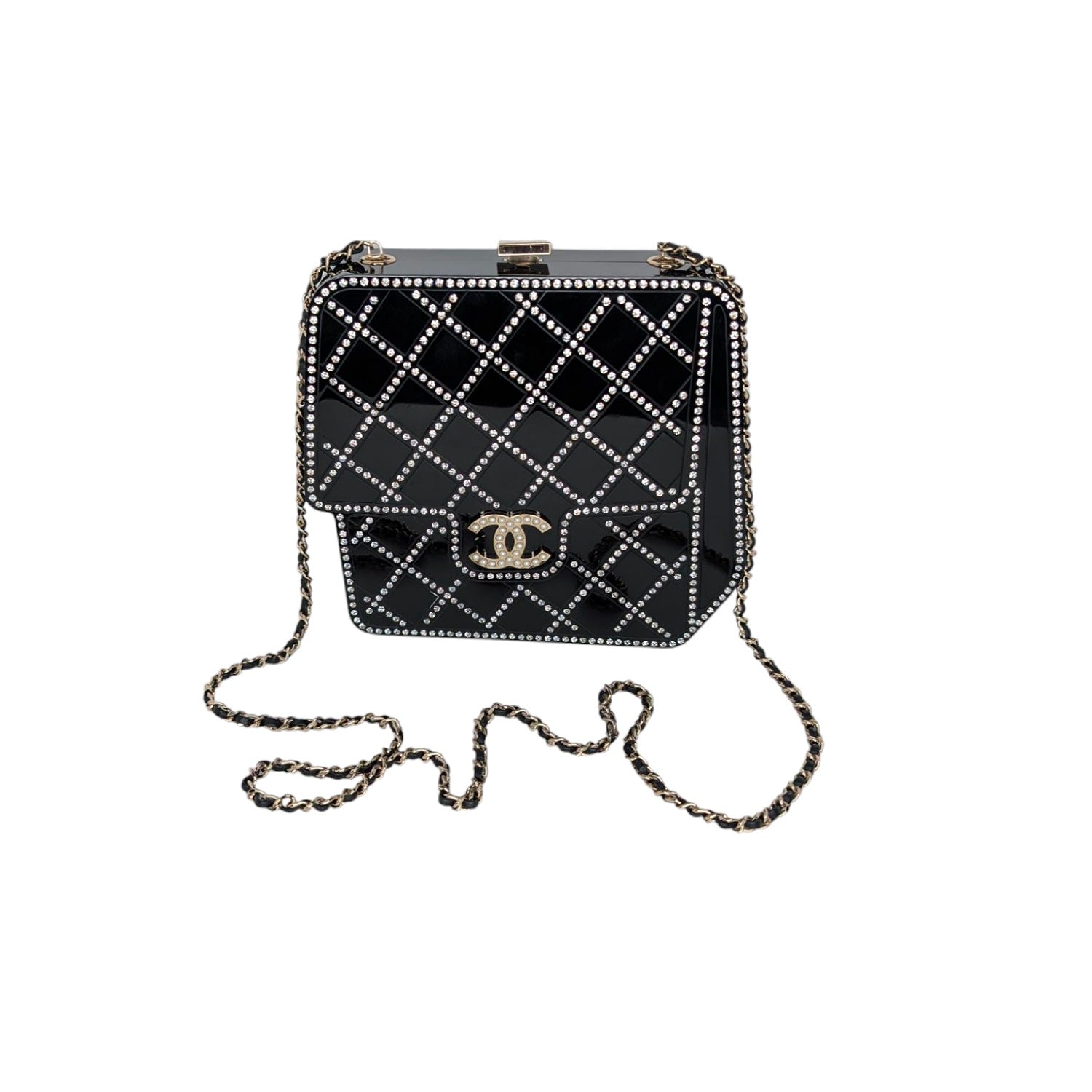 Chanel Paris-Cosmopolite Runway Crystal Crossbody Bag - TheRelux.com