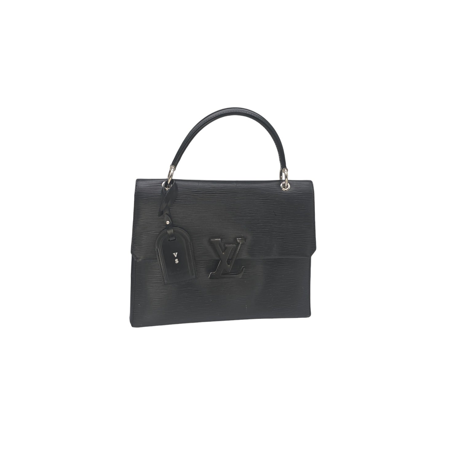 Louis Vuitton Black Epi Grenelle Handbag - TheRelux.com