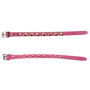 Valentino Garavani Rockstud Leather Bracelet Sz 6.75 