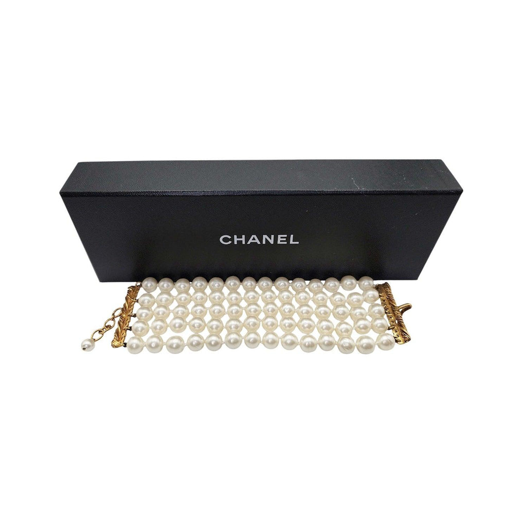 CHANEL 多色ビーズネックレス&ブレスレット Chanel_Pearly_Beads_Multi_Stra