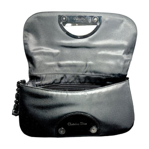 Christian Dior Nylon Malice Baguette Black Clutch - TheRelux.com