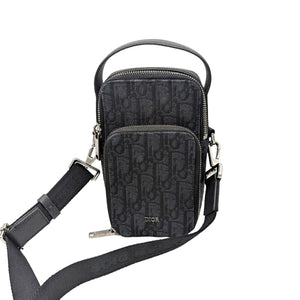 Christian Dior Oblique Micro Rider Pouch Crossbody - TheRelux.com