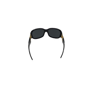 ドルチェ&ガッバーナ サングラス ブラック DG6017-B D&G Dolce and Gabbana DG6017-B Rectangular Sunglasses w/ Crystal DG