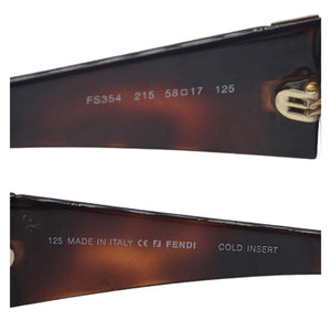 Fendi FS354 Rectangular Sunglasses - TheRelux.com
