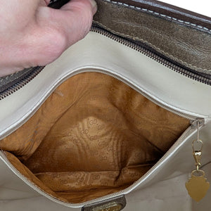 Gucci Vintage GG Plus Canvas Sherry Web Tote - TheRelux.com