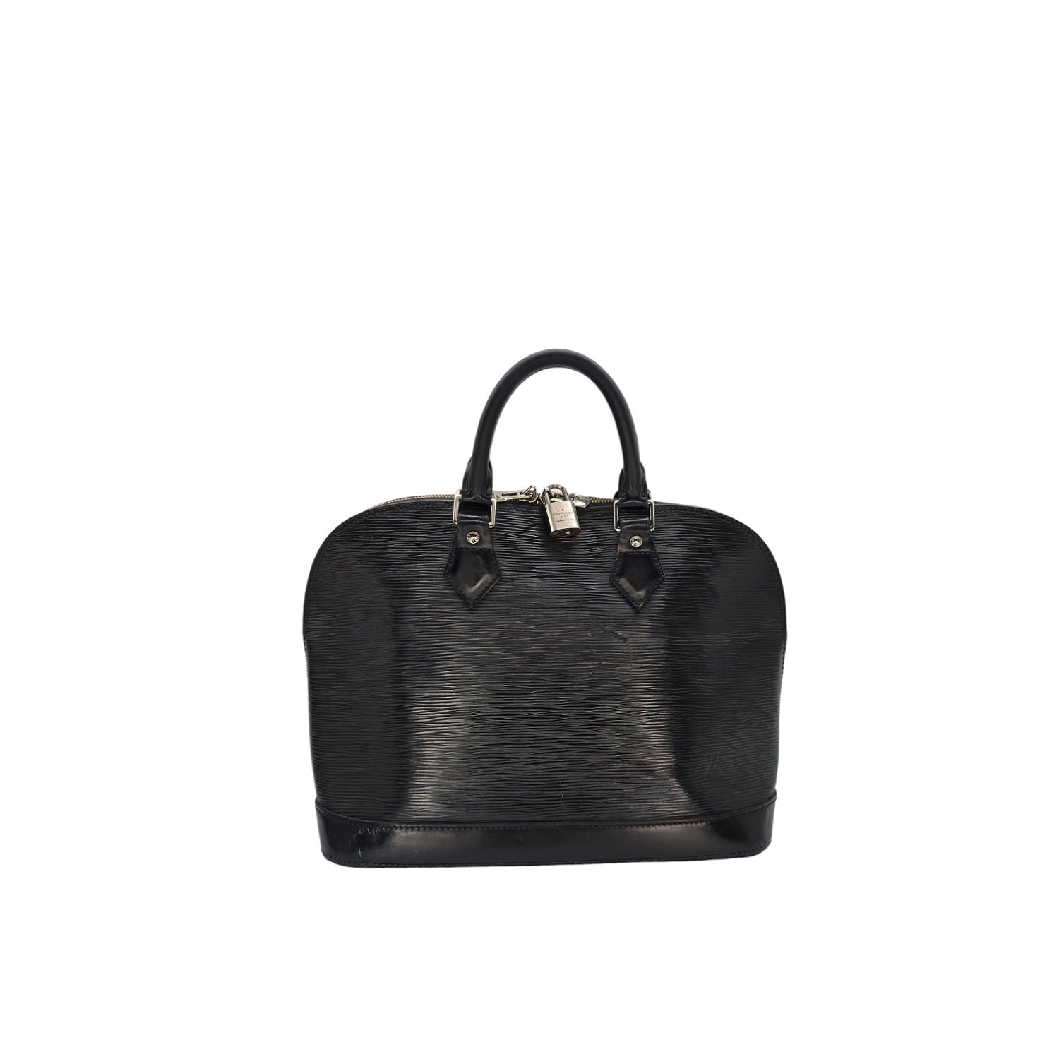 Louis Vuitton 2006 Black EPI Alma PM Satchel - TheRelux.com