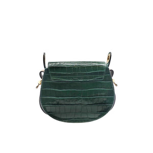 chloe です。 Chloe 2020 Croc-Embossed Tess Small Shoulder Bag - TheRelux.com