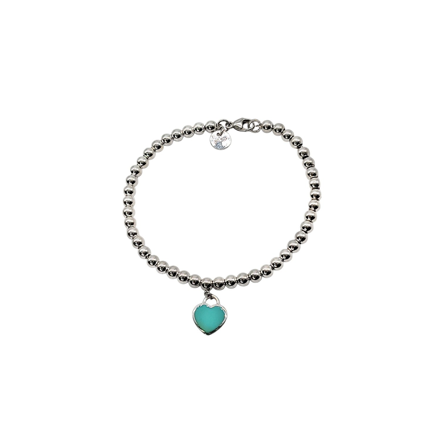 tiffany blue heart bracelet tiffany mens bead bracelet