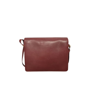 Cartier Vintage Must de Calfskin Envelope Messenger Bag - TheRelux.com