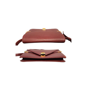 Cartier Vintage Must de Calfskin Envelope Messenger Bag  display picture 3