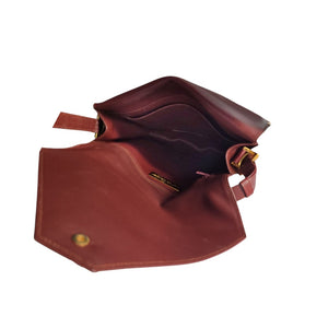 Cartier Vintage Must de Calfskin Envelope Messenger Bag - TheRelux.com