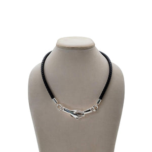 Sergio Bustamante Sterling Silver Lovers Necklace - TheRelux.com