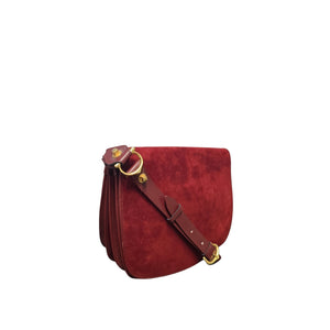 Cartier Must De Cartier Suede & Leather Crossbody Bag - TheRelux.com