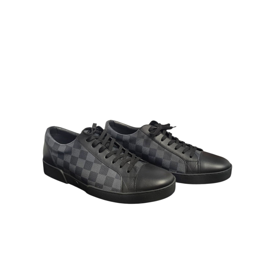 Louis Vuitton Damier Graphite Match Up Sneakers- Sz. 9.5