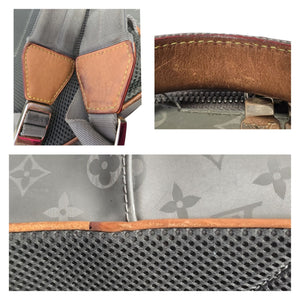 Louis Vuitton Monogram Titanium Backpack PM