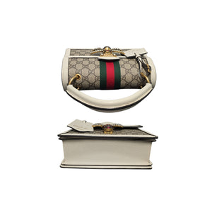 Gucci GG Supreme Small Queen Margaret Top Handle Bag - TheRelux.com