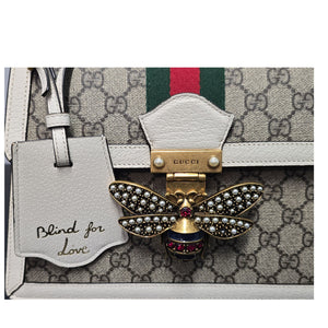 Gucci GG Supreme Small Queen Margaret Top Handle Bag - TheRelux.com