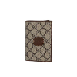 Gucci GG Supreme Monogram Azalea Retro Passport Case - TheRelux.com