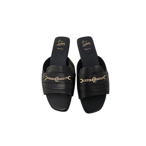 Size 42 Christian Louboutin sandals Sandal Christian Louboutin Camel size 42 EU in Suede - 42157875 main image 4