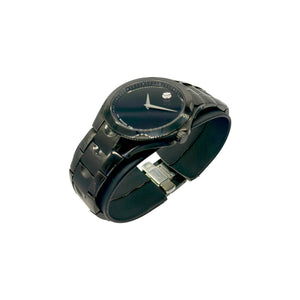 Movado Sapphire Collection Black PVD Men's Watch - 84 G1 1853.A