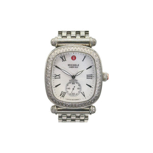 Michele caber isle diamond watch Michele Caber Isle 18k Gold Diamond Watch | MWW16C000034  main image 4