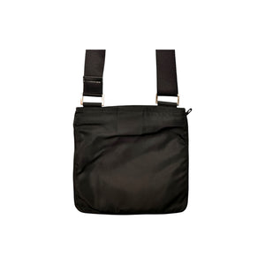 Prada Nylon Vela Tracolla Messenger Bag Black B7372 - TheRelux.com