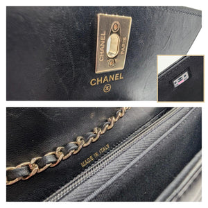 Chanel 25C Lambskin Quilted Trendy CC Handle Wallet On Chain