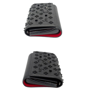 Christian Louboutin Calfskin Loubinthesky Paloma Chain Wallet