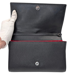 Christian Louboutin Calfskin Loubinthesky Paloma Chain Wallet